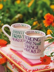 Emma Bridgewater Toast Change Our World 1/2 Pint Mug - Slika 1 iz 4