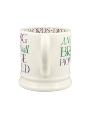 Emma Bridgewater Toast Change Our World 1/2 Pint Mug - Slika 3 iz 4