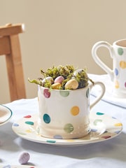 Emma Bridgewater Cream Polka Dot Small Mug - Image 1 of 4