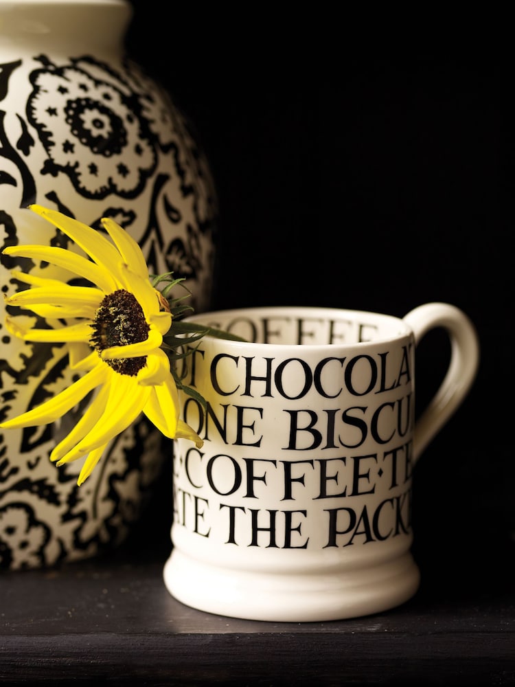 Emma Bridgewater Črna štručka 1/2 Pint vrč - Slika 1 iz 4