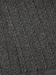 FatFace Grey Cable Tights - Image 2 of 2