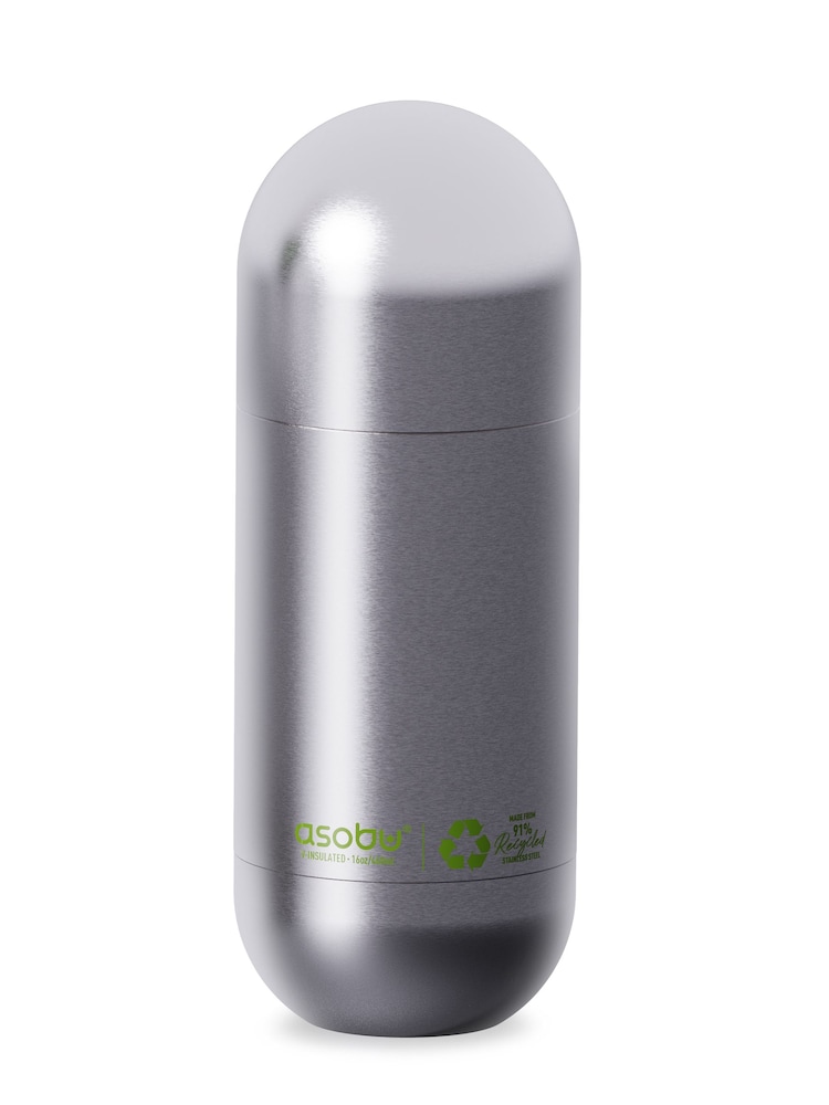 Asobu Silver Orb Drinks Water Bottle - Image 1 of 1