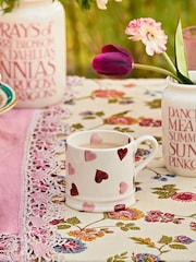 Emma Bridgewater Cream Pink Hearts Small Mug - Image 1 of 4