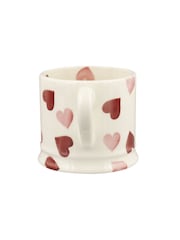 Emma Bridgewater Cream Pink Hearts Small Mug - Image 3 of 4