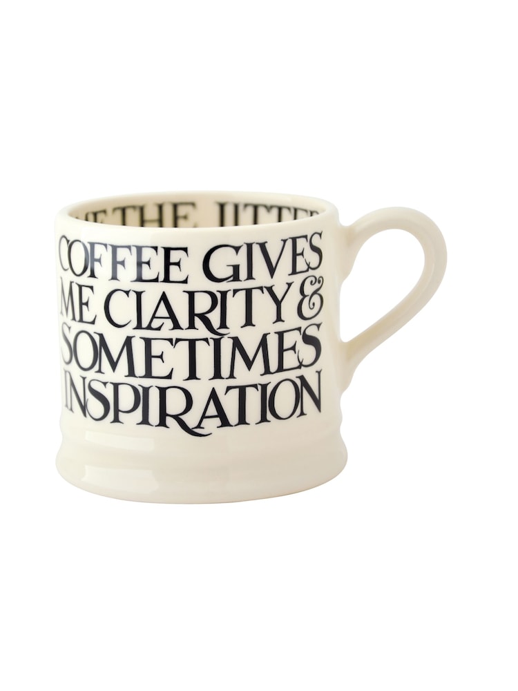 Taza pequeña en negro Toast de Emma Bridgewater - Imagen 2 de 4