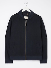 FatFace Blue Kennack Wool Bomber Jacket - Image 5 of 5
