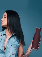 Asobu Purple Wireless Bluetooth Speaker Drinks Water Bottle - Image 3 of 3