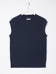 FatFace Blue Southwick Knitted Tank - Image 3 of 4
