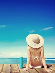 Asobu Blue Wireless Bluetooth Speaker Drinks Water Bottle - Image 3 of 3