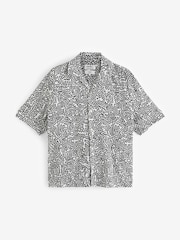 Black/White Keith Haring Printed Short Sleeve Shirt - Image 6 of 8