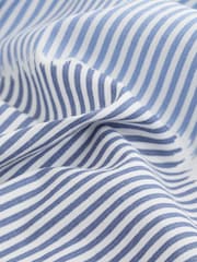 Light Blue Long Sleeve Cotton Cropped Shirt - Image 6 of 6