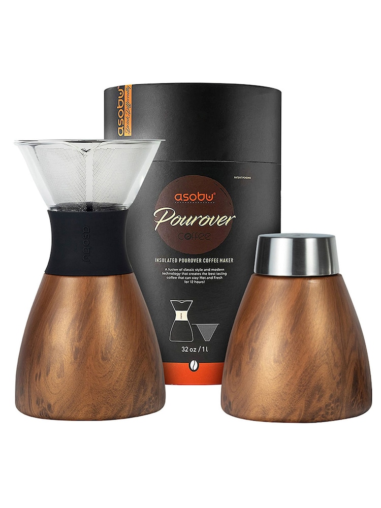 Asobu Wood Pour Over Coffee Maker - Image 2 of 4