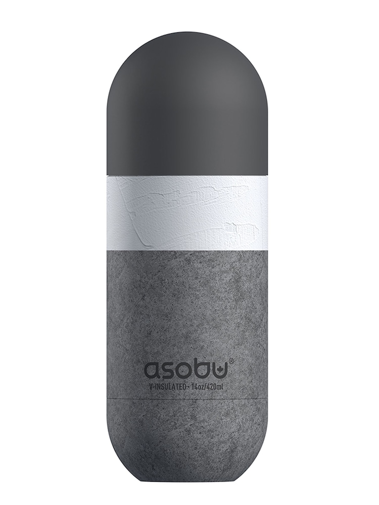 Asobu Light Grey Orb Drinks Bottle - Image 2 of 3
