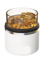 Asobu White Insulated “On the Rocks” Drinks Glass Sleeve - Image 1 of 4