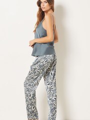 ETAM Blue Judith Pyjamas 3 Piece Set - Image 2 of 5