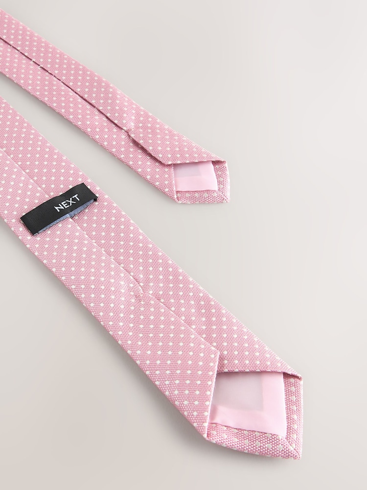 Roze met motief - Stropdas (1-16 jr) - Image 3 of 5