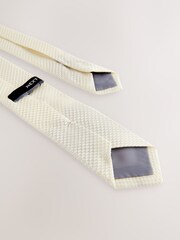 Strukturiert, Ecru - Strukturierte Krawatte (1–16 Jahre) - Bild 5 von 5