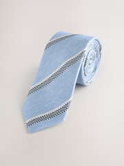 Blue Stripe Tie (1-16yrs) - Image 2 of 5