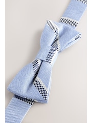 Blue Stripe Bow Tie (1-16yrs) - Image 1 of 3