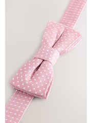 Roze met motief - Vlinderdas (1-16 jr) - Image 1 of 3