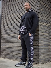 BadRhino Big & Tall Black Hoodie - Image 1 of 5