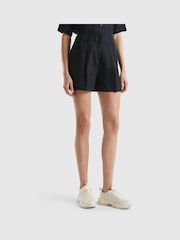 Benetton Linen Shorts - Image 1 of 4