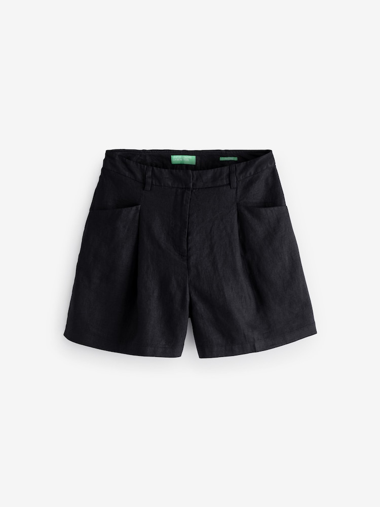 Benetton Linen Shorts - Image 4 of 4