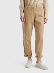 Benetton Linen Trousers - Image 2 of 4