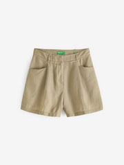 Benetton Linen Shorts - Image 4 of 4