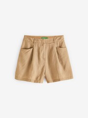 Benetton Linen Shorts - Image 4 of 4