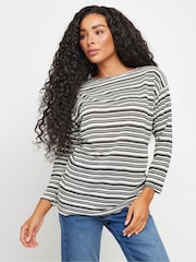 M&Co Stripe Top - Imagem 1 de 4
