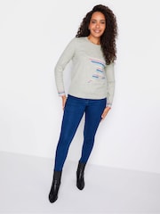 Grau - M&Co Conversational Jumper - Bild 2 von 4