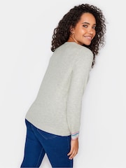 Grau - M&Co Conversational Jumper - Bild 3 von 4