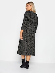 M&Co Black Mocha Spot Dress - Image 2 of 4