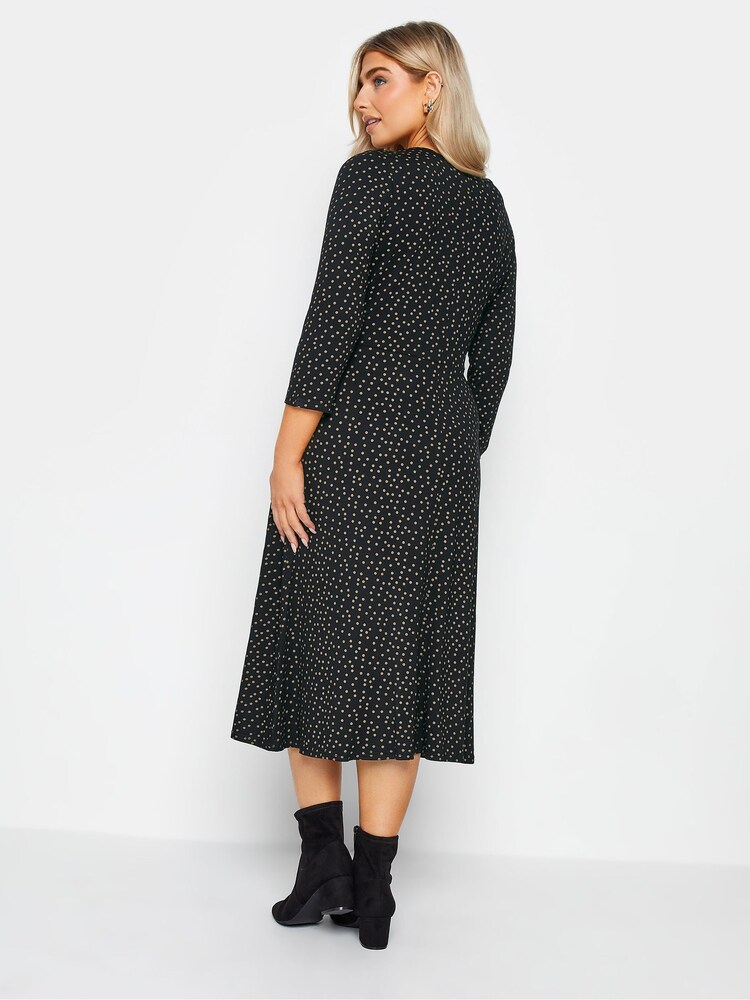 M&Co Black Mocha Spot Dress - Image 2 of 4
