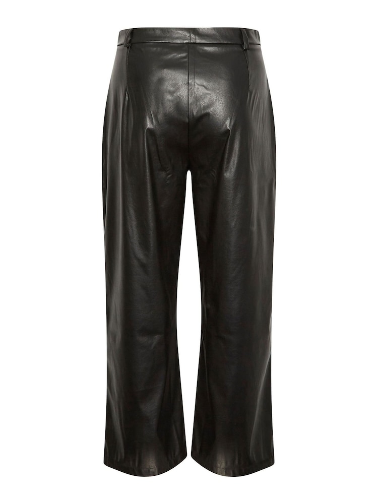 Yours Curve Black Dad Trousers - Image 5 of 5