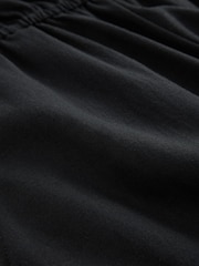 Black Utility Bandeau Jumpsuit With Linen - Image 7 of 7