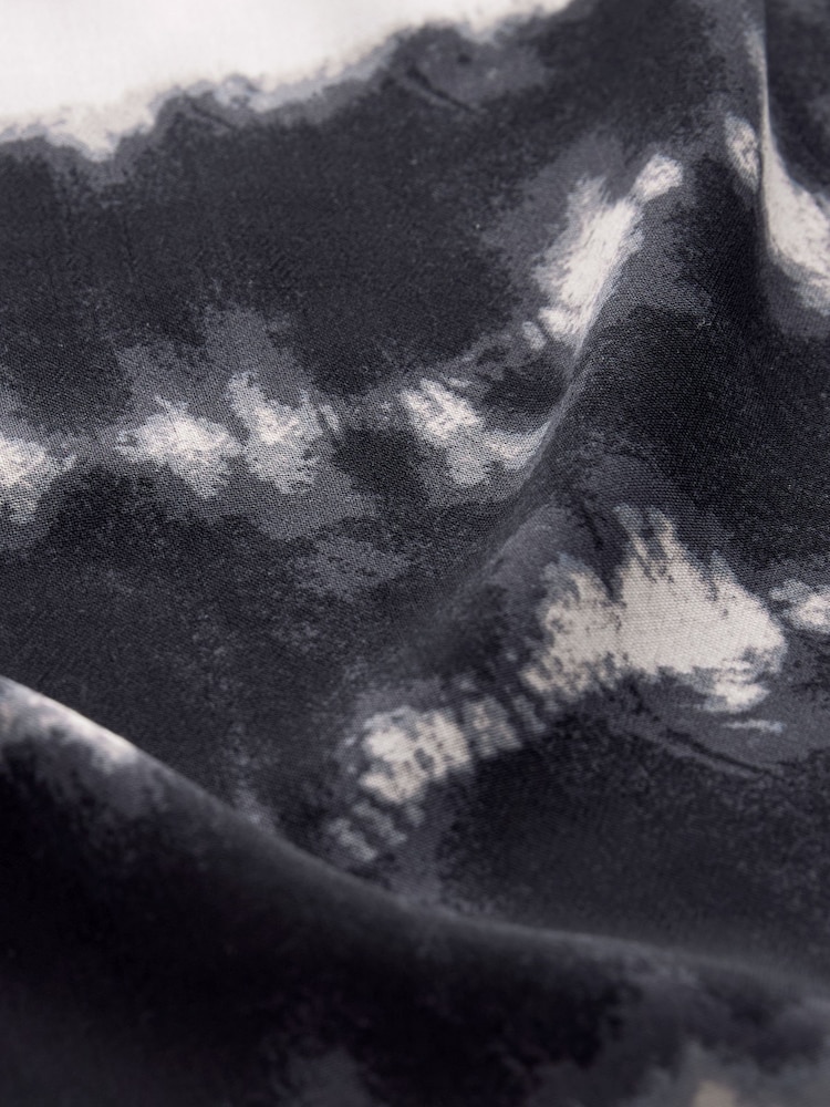 Knüpfbatik, Schwarz/Weiß - Overall mit Neckholder - Bild 5 von 5