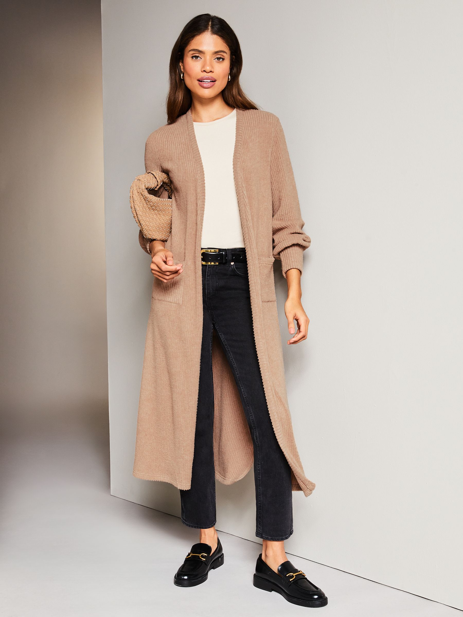 Buy Lipsy Camel Maxi Cosy Cardigan from Next Luxembourg