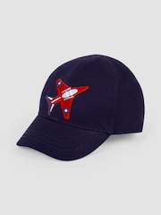 JoJo Maman Bébé Arrows Appliqué Cap - Imagen 1 de 4