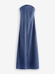Denim Rochelle Humes Tencel Bandeau Midaxi Dress - Image 4 of 5