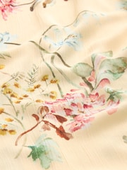 Yellow Floral Bandeau Summer Dress - Image 5 of 5