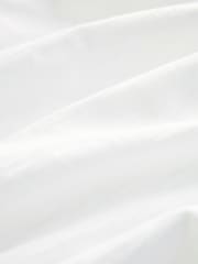 White 100% Cotton Slub Lettuce Edge Jersey Boobtube - Image 5 of 5