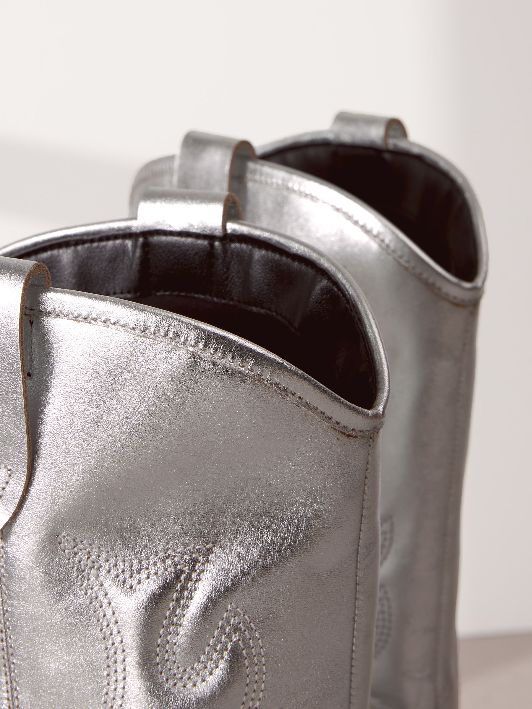 silver boots office
