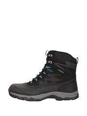 Mountain Warehouse Black Ultra Piste Basher Mens Waterproof Snow Boots - Image 2 of 6