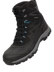 Mountain Warehouse Black Ultra Piste Basher Mens Waterproof Snow Boots - Image 5 of 6