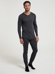 Mountain Warehouse Grey Mens Talus Thermal Top - Image 3 of 7