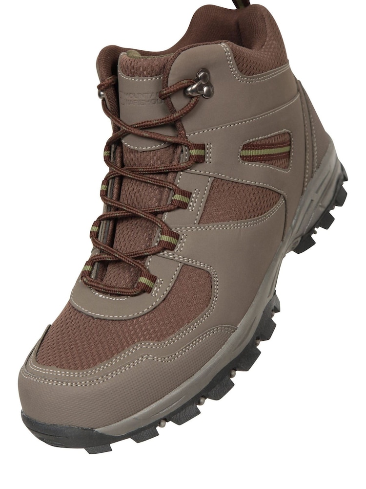 Mountain Warehouse Brown Wide Fit Mcleod Walking Boots - Image 5 of 6