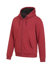 Mountain Warehouse Red Dalton Mens Borg Lined Hoodie - Image 4 of 5