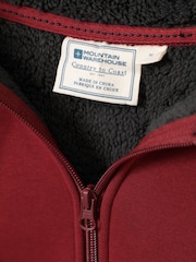 Mountain Warehouse Red Dalton Mens Borg Lined Hoodie - Image 5 of 5